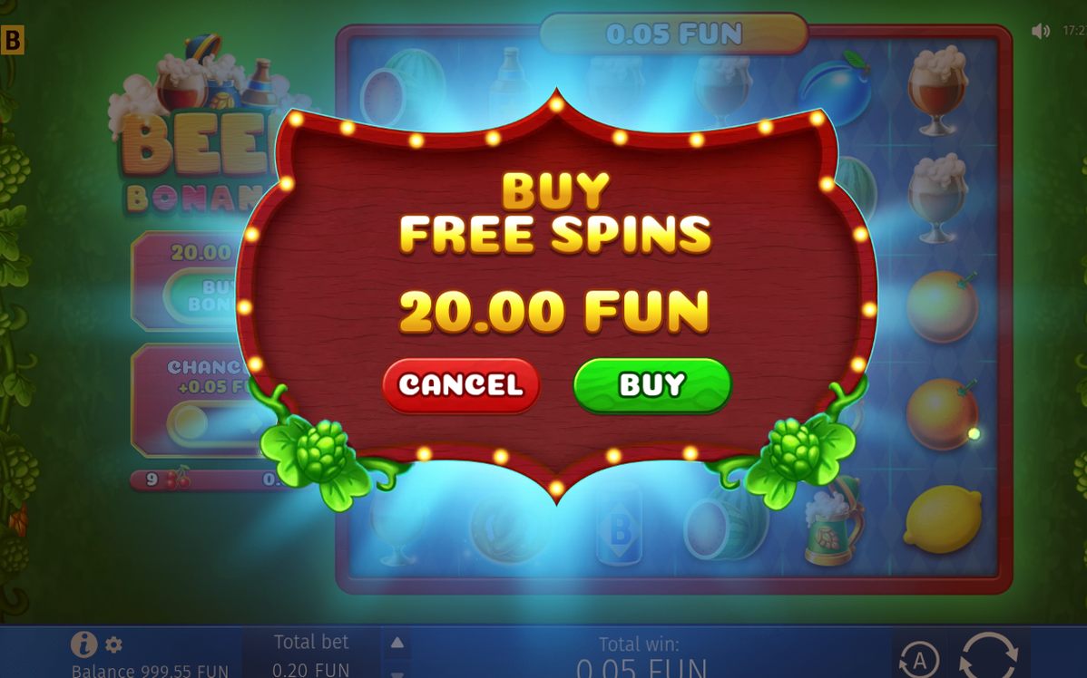 Scatter (golden pretzel) på brädet innan Free Spins startar