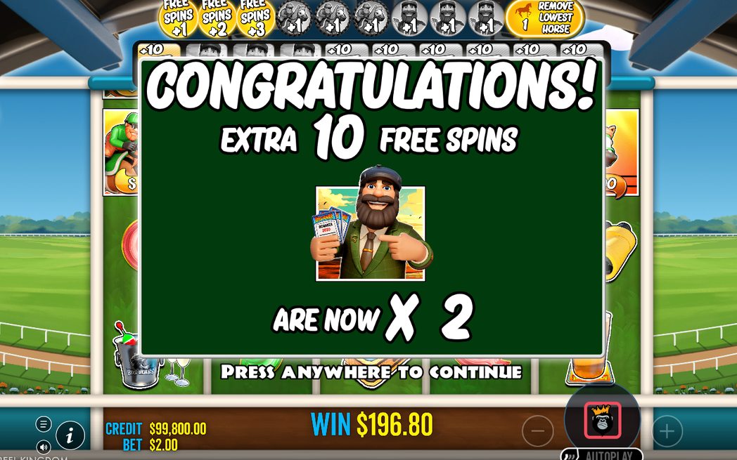 Free spins med MAN WILD på alla hjul